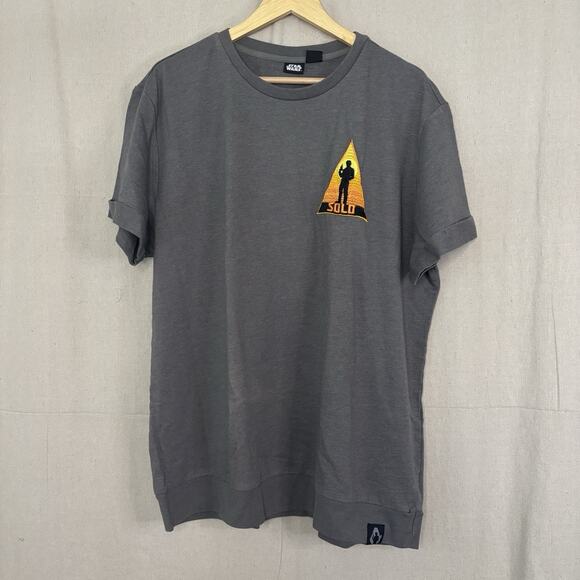 Star Wars Han Solo Women's Graphic Print Thick Top 2XL Athleisure Streetwear - Picture 1 of 9